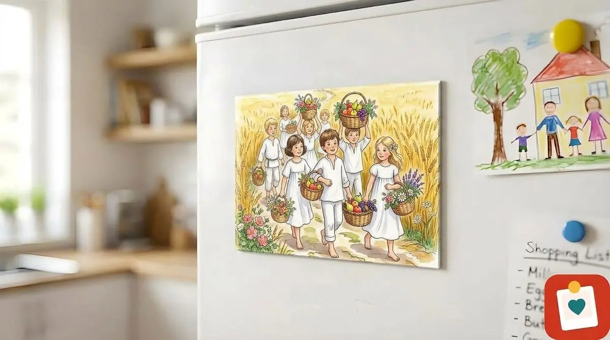 מגנט תמונה 10x15 ס"מ - מגנט מתמונה אישית למקרר