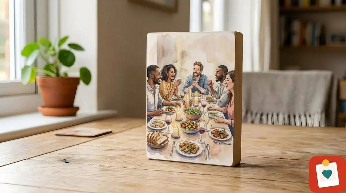 בלוק עץ 10x15 ס"מ - הדפסת תמונה על בלוק עץ