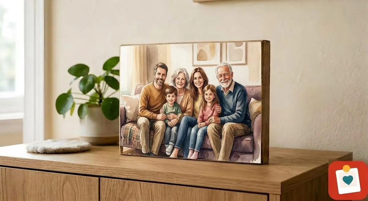 בלוק עץ 15x20 ס"מ - הדפסת תמונה על בלוק עץ