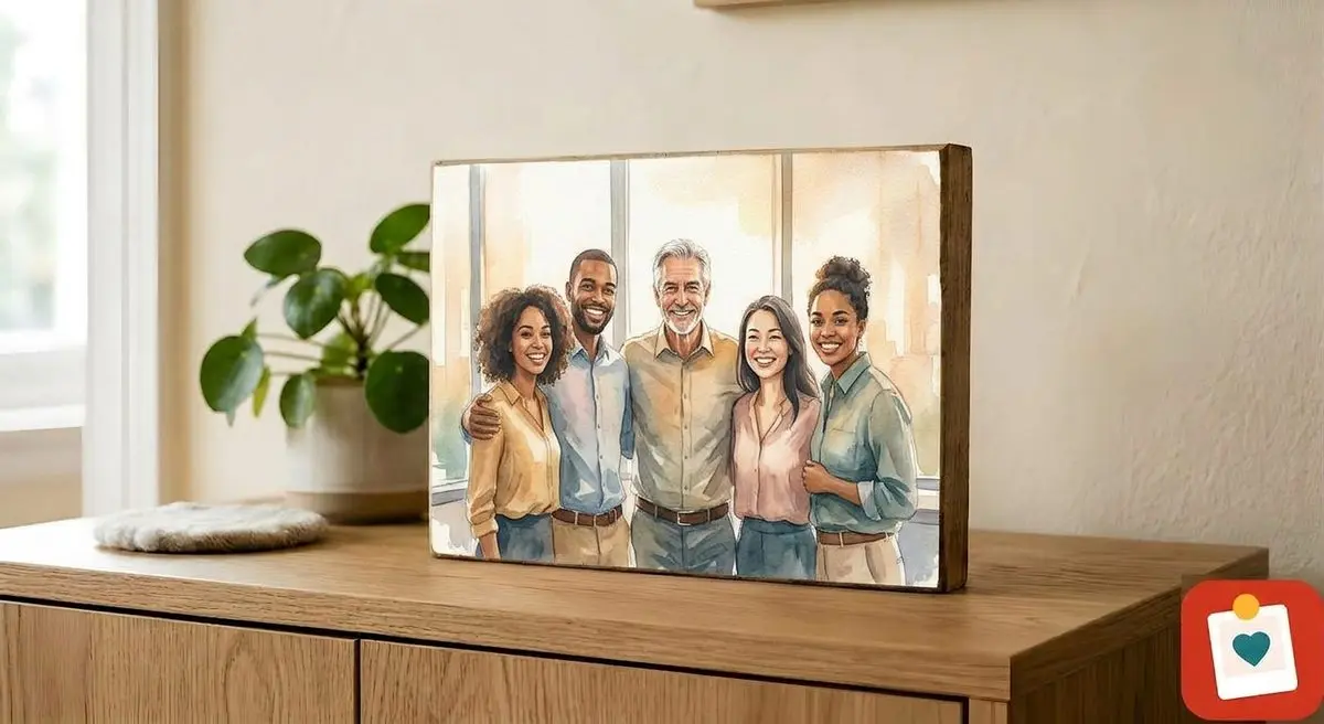 בלוק עץ 15x20 ס"מ - הדפסת תמונה על בלוק עץ